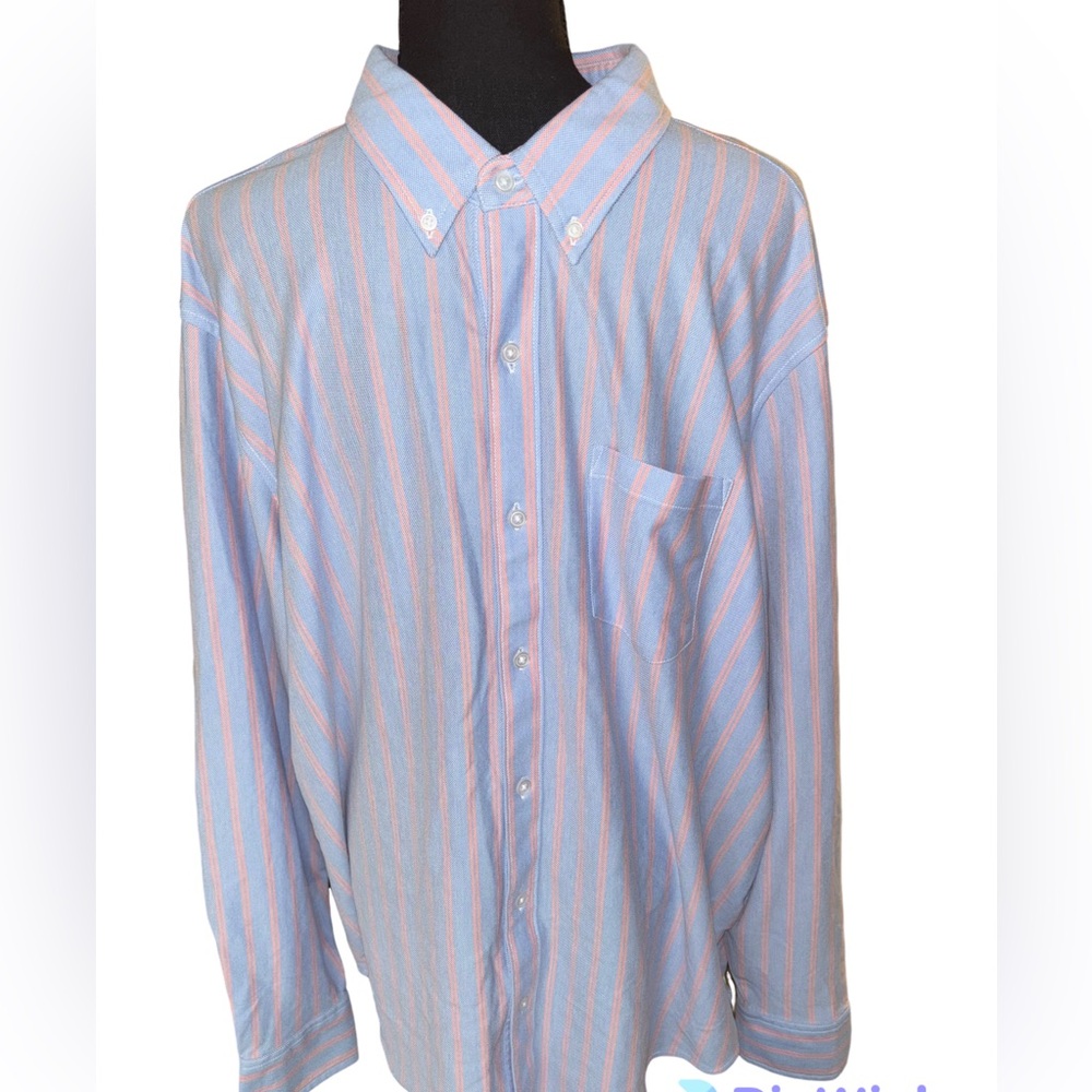 Bonobos standard fit Marine stripe 3 dress shirt
